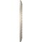 Ekena Millwork Cole PVC Medallion (Canopies up to 4 1/4"), 10"OD x 3 1/2"ID x 3/4"P, Metallic Silver Metallic CMP10COCSV - alternate 2